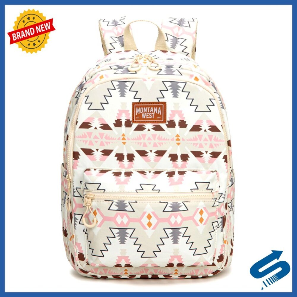 Western Aztec Backpack Purse Lightweight Casual Daypack Travel Work Daily